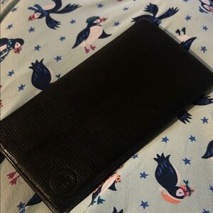 Black Leather Wallet Hunting World 🌍